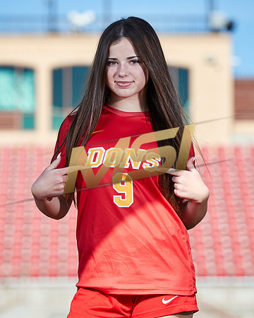Cathedral Catholic Girls Varsity Soccer Team Media Day