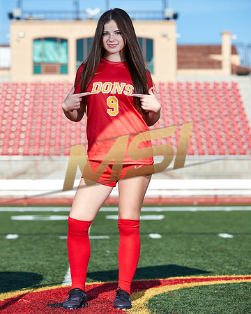 Cathedral Catholic Girls Varsity Soccer Team Media Day
