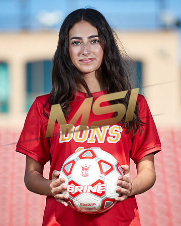 Cathedral Catholic Girls Varsity Soccer Team Media Day