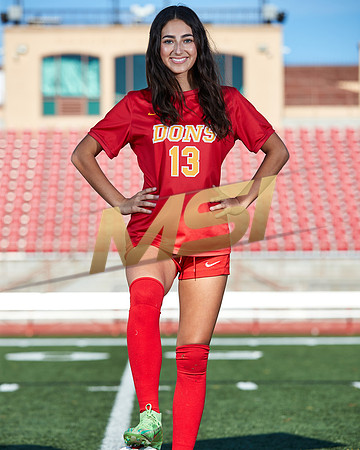Cathedral Catholic Girls Varsity Soccer Team Media Day