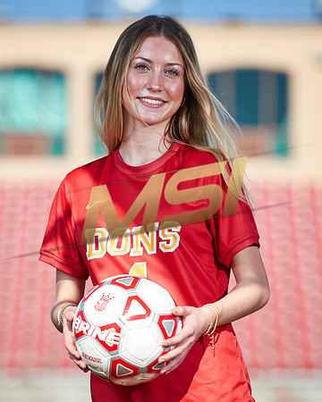 Cathedral Catholic Girls Varsity Soccer Team Media Day