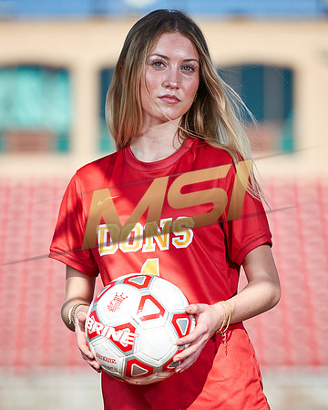 Cathedral Catholic Girls Varsity Soccer Team Media Day