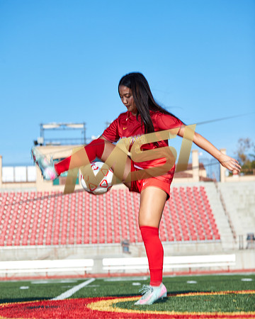 Cathedral Catholic Girls Varsity Soccer Team Media Day