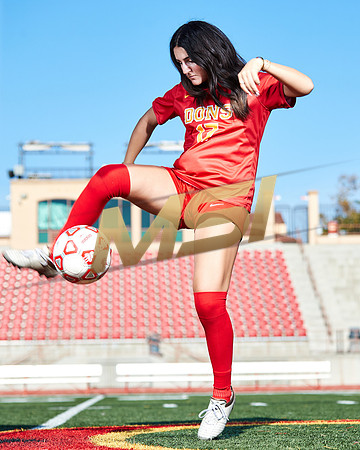 Cathedral Catholic Girls Varsity Soccer Team Media Day