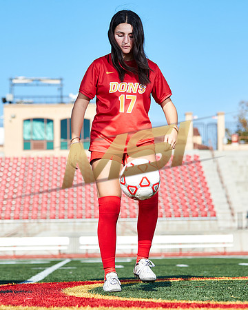 Cathedral Catholic Girls Varsity Soccer Team Media Day