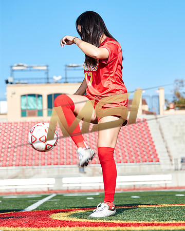 Cathedral Catholic Girls Varsity Soccer Team Media Day