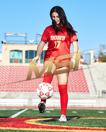 Cathedral Catholic Girls Varsity Soccer Team Media Day