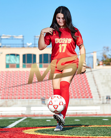 Cathedral Catholic Girls Varsity Soccer Team Media Day