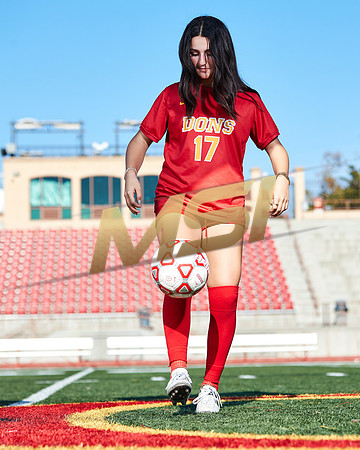 Cathedral Catholic Girls Varsity Soccer Team Media Day