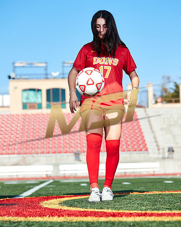 Cathedral Catholic Girls Varsity Soccer Team Media Day