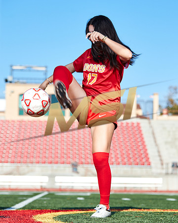 Cathedral Catholic Girls Varsity Soccer Team Media Day