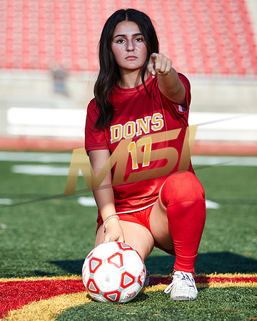 Cathedral Catholic Girls Varsity Soccer Team Media Day