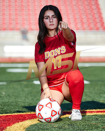 Cathedral Catholic Girls Varsity Soccer Team Media Day