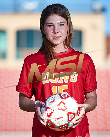 Cathedral Catholic Girls Varsity Soccer Team Media Day