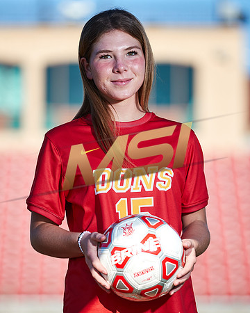Cathedral Catholic Girls Varsity Soccer Team Media Day