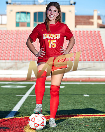 Cathedral Catholic Girls Varsity Soccer Team Media Day
