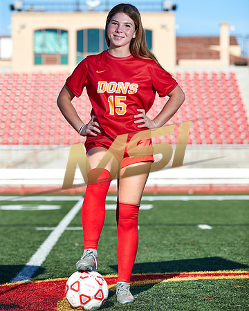 Cathedral Catholic Girls Varsity Soccer Team Media Day