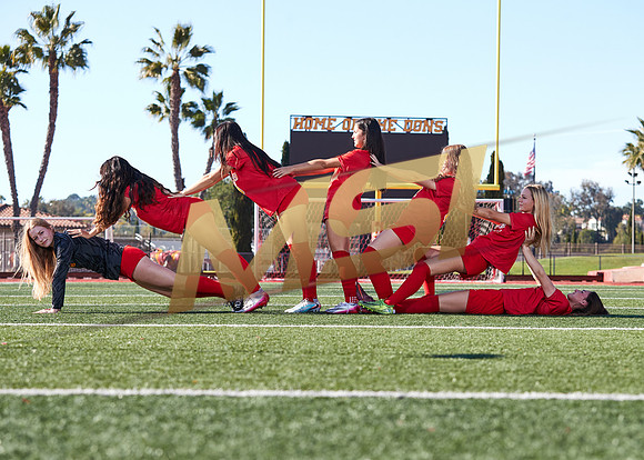 Cathedral Catholic Girls Varsity Soccer Team Media Day