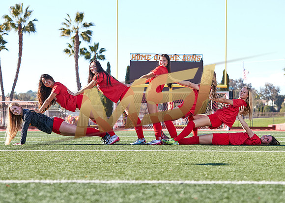Cathedral Catholic Girls Varsity Soccer Team Media Day