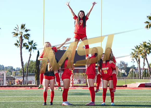Cathedral Catholic Girls Varsity Soccer Team Media Day