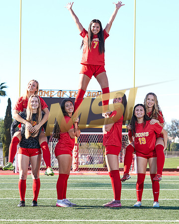 Cathedral Catholic Girls Varsity Soccer Team Media Day