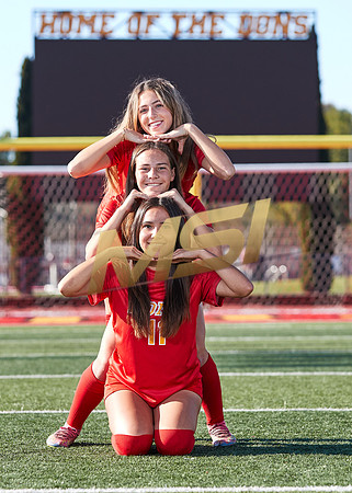 Cathedral Catholic Girls Varsity Soccer Team Media Day