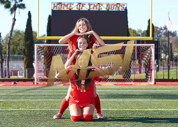Cathedral Catholic Girls Varsity Soccer Team Media Day