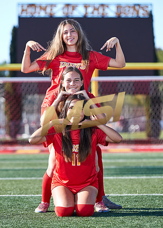 Cathedral Catholic Girls Varsity Soccer Team Media Day