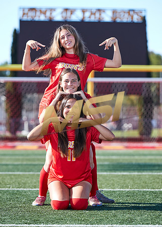 Cathedral Catholic Girls Varsity Soccer Team Media Day