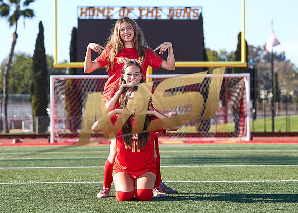 Cathedral Catholic Girls Varsity Soccer Team Media Day