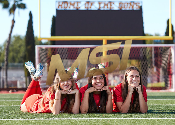 Cathedral Catholic Girls Varsity Soccer Team Media Day
