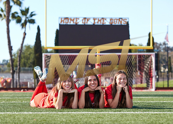 Cathedral Catholic Girls Varsity Soccer Team Media Day