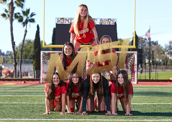 Cathedral Catholic Girls Varsity Soccer Team Media Day