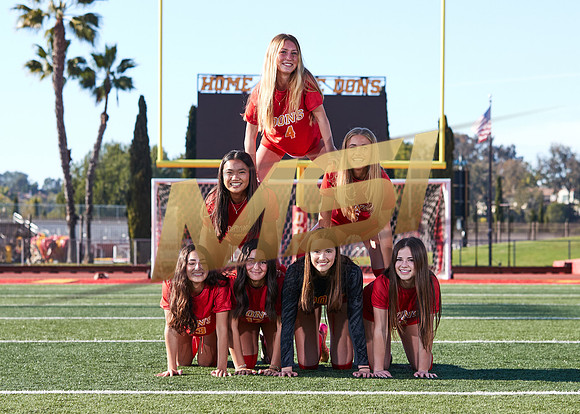 Cathedral Catholic Girls Varsity Soccer Team Media Day