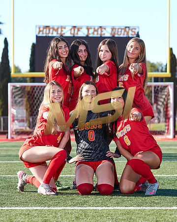 Cathedral Catholic Girls Varsity Soccer Team Media Day