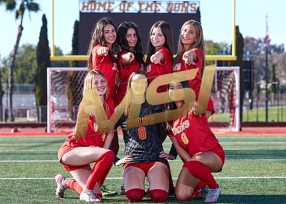 Cathedral Catholic Girls Varsity Soccer Team Media Day
