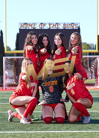 Cathedral Catholic Girls Varsity Soccer Team Media Day