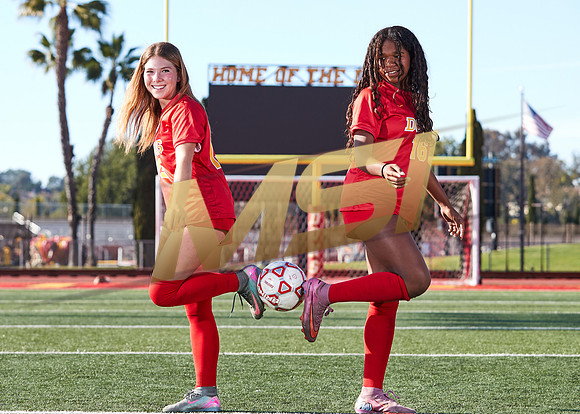 Cathedral Catholic Girls Varsity Soccer Team Media Day