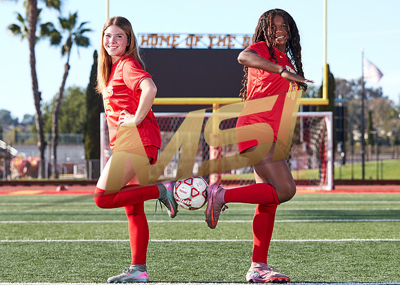 Cathedral Catholic Girls Varsity Soccer Team Media Day