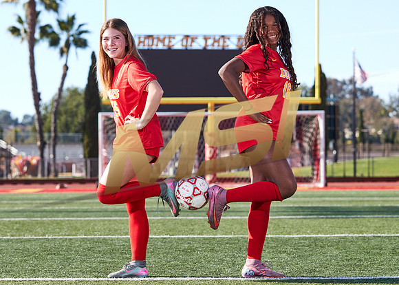 Cathedral Catholic Girls Varsity Soccer Team Media Day