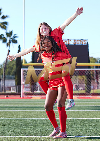 Cathedral Catholic Girls Varsity Soccer Team Media Day