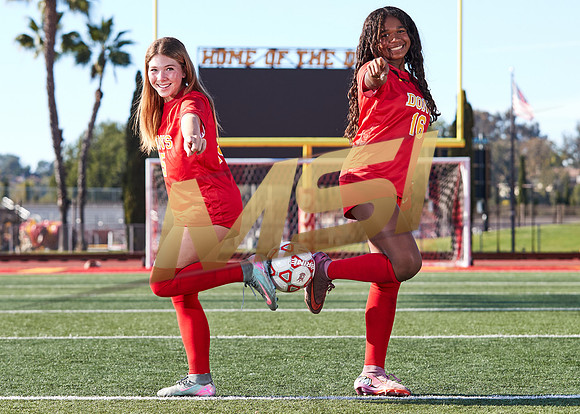Cathedral Catholic Girls Varsity Soccer Team Media Day