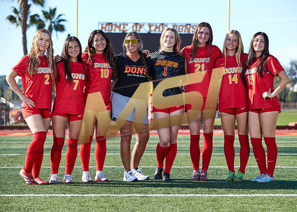 Cathedral Catholic Girls Varsity Soccer Team Media Day