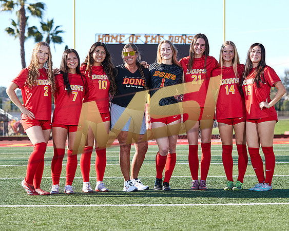 Cathedral Catholic Girls Varsity Soccer Team Media Day