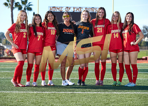 Cathedral Catholic Girls Varsity Soccer Team Media Day