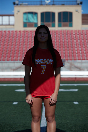 Cathedral Catholic Girls Varsity Soccer Team Media Day