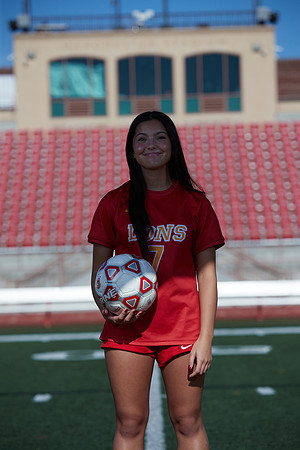 Cathedral Catholic Girls Varsity Soccer Team Media Day
