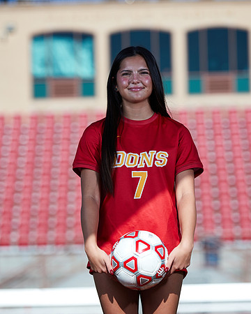 Cathedral Catholic Girls Varsity Soccer Team Media Day