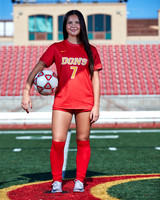 Cathedral Catholic Girls Varsity Soccer Team Media Day