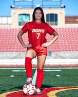 Cathedral Catholic Girls Varsity Soccer Team Media Day